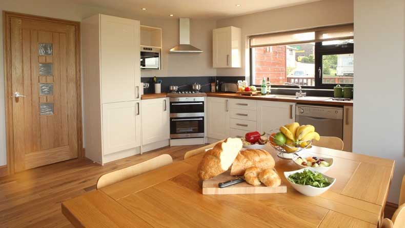 Exclusive apartment kitchen