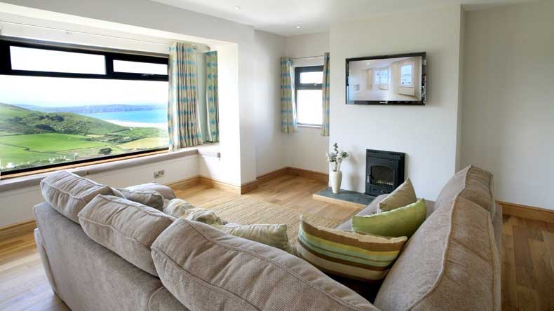 Exclusive apartment lounge