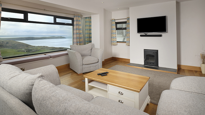Exclusive apartment lounge
