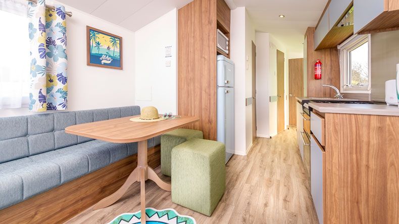 New Wave Bronze caravan kitchen