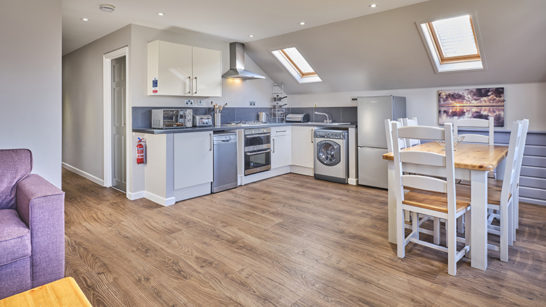 Exclusive lodge kitchen