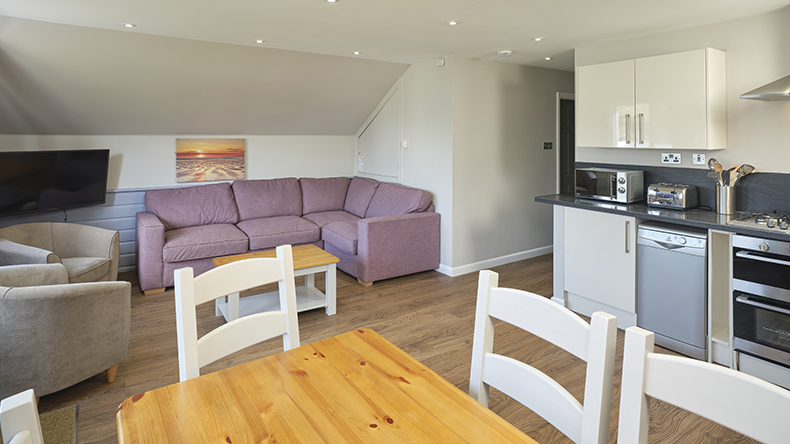 Exclusive lodge lounge