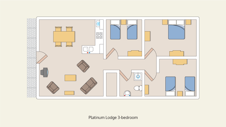 lodges platinum 3 bedroom