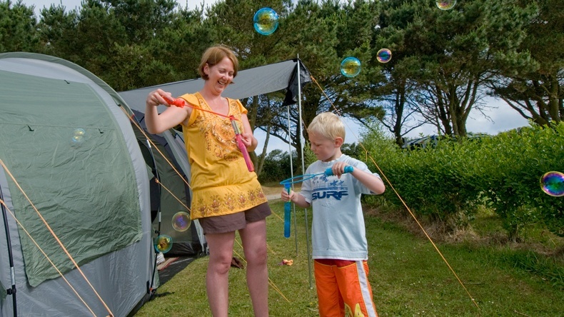 Electric Camping Pitch Woolacombe Bay