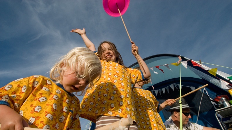 Camping Super Pitch at Golden Coast Holiday Park Woolacombe