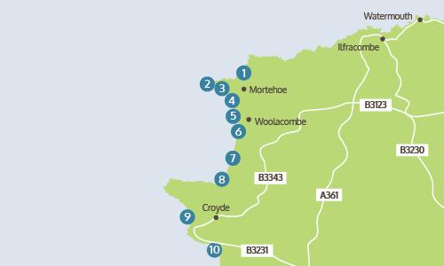 North Devon Beach Guide Woolacombe Croyde Saunton