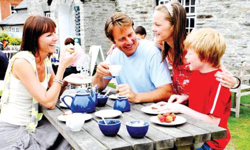 Devon cream tea Mortehoe